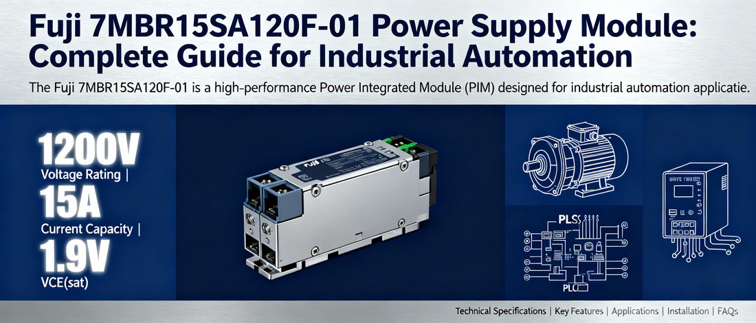 Fuji 7MBR15SA120F-01 Power Supply Module: Complete Guide for Industrial Automation