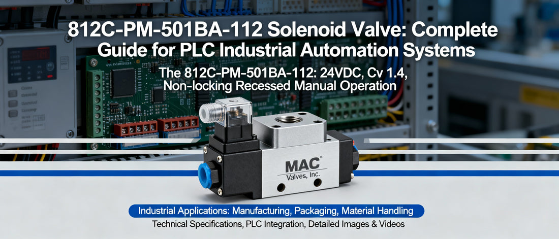 812C-PM-501BA-112 Solenoid Valve: Complete Guide for PLC Industrial Automation Systems