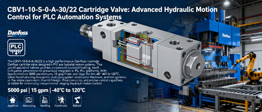 CBV1-10-S-0-A-30/22 Cartridge Valve: Advanced Hydraulic Motion Control for PLC Automation Systems