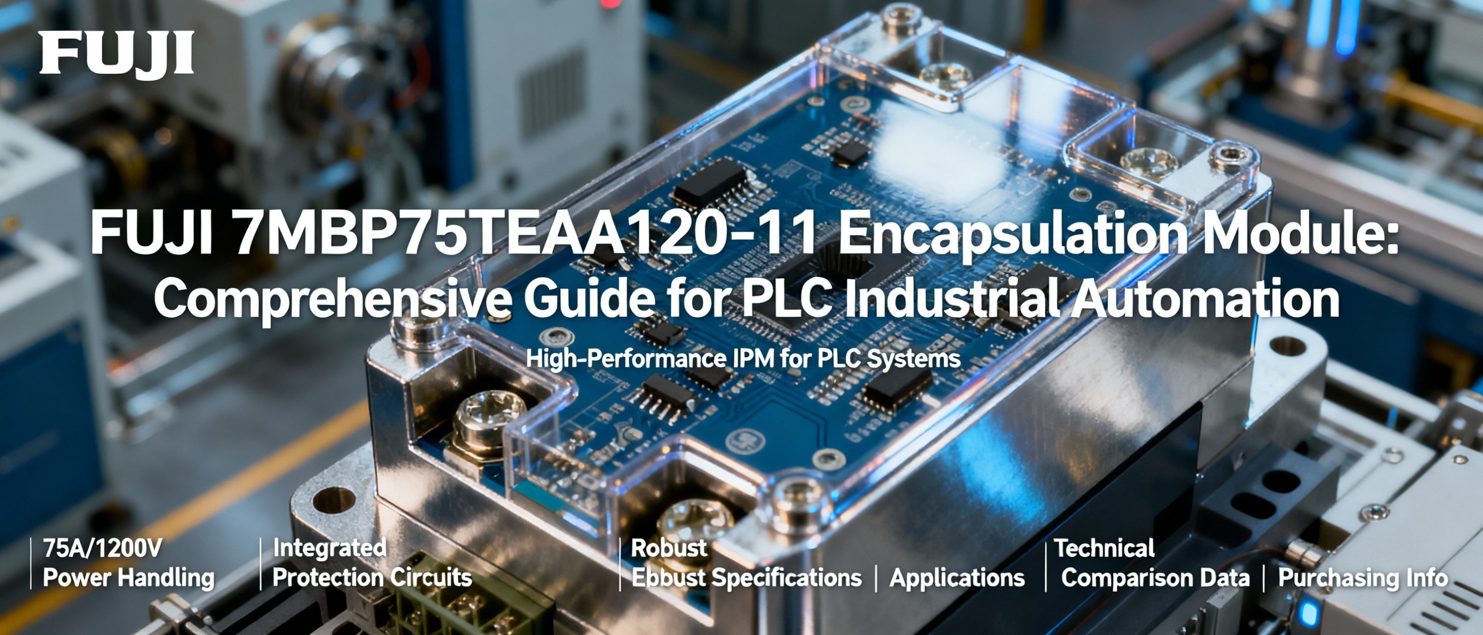 FUJI 7MBP75TEA120-11 Encapsulation Module: Comprehensive Guide for PLC