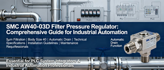 SMC AW40-03D Filter Pressure Regulator: Comprehensive Guide for Industrial Automation