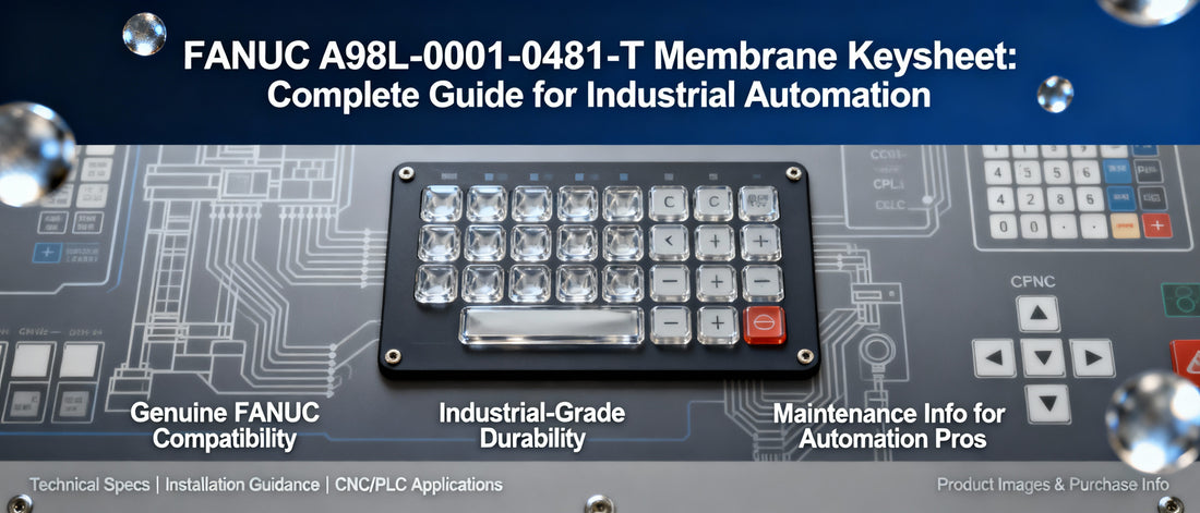 FANUC A98L-0001-0481-T Membrane Keysheet: Complete Guide for Industrial Automation