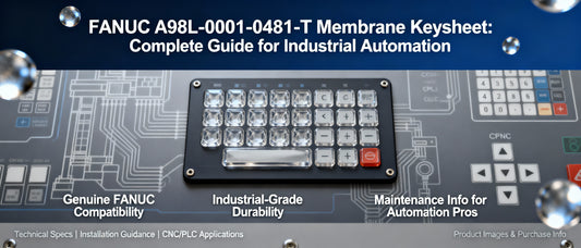 FANUC A98L-0001-0481-T Membrane Keysheet: Complete Guide for Industrial Automation
