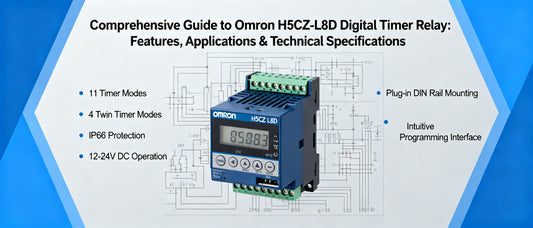 Comprehensive Guide to Omron H5CZ-L8D Digital Timer Relay: Features, Applications & Technical Specifications