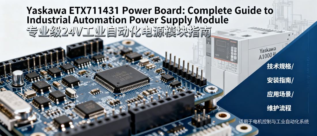 Yaskawa ETX711431 Power Board: Complete Guide to Industrial Automation Power Supply Module