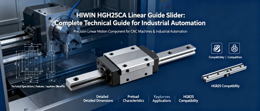 HIWIN HGH25CA Linear Guide Slider: Complete Technical Guide for Industrial Automation