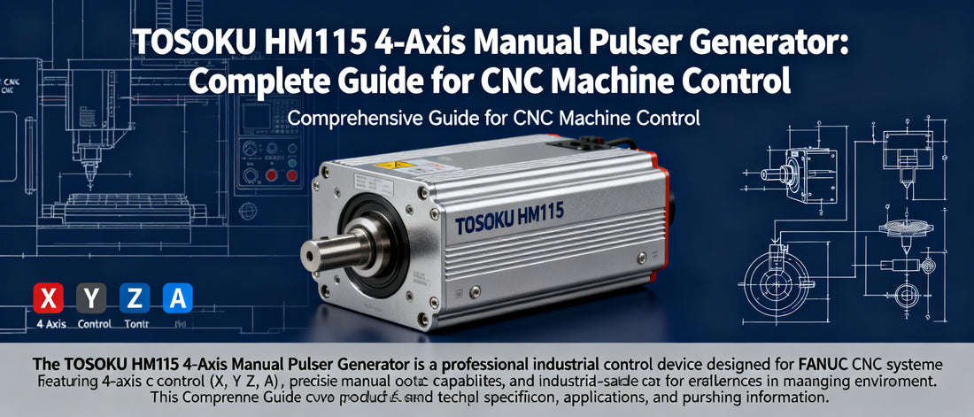 TOSOKU HM115 4-Axis Manual Pulser Generator: Complete Guide for CNC Machine Control