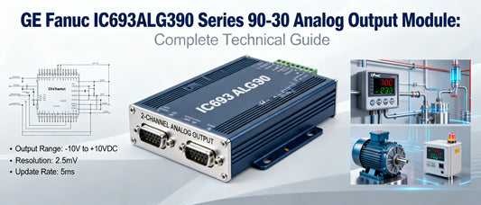 GE Fanuc IC693ALG390 Series 90-30 Analog Output Module: Complete Technical Guide