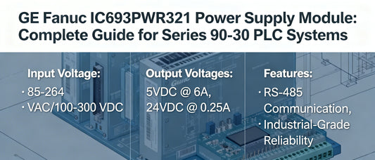 GE Fanuc IC693PWR321 Power Supply Module: Complete Guide for Series 90-30 PLC Systems
