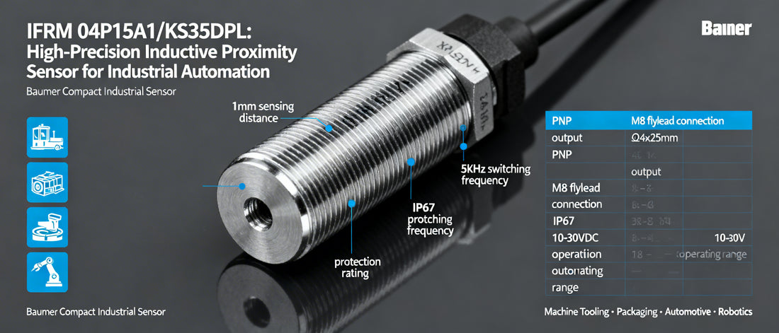 IFRM 04P15A1/KS35DPL: High-Precision Inductive Proximity Sensor for Industrial Automation