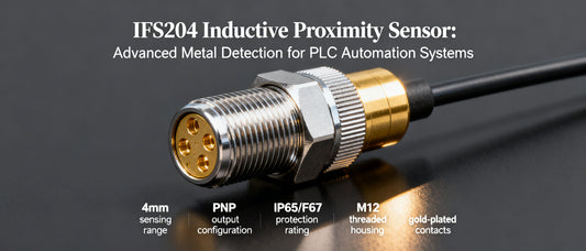 IFS204 Inductive Proximity Sensor: Advanced Metal Detection for PLC Automation Systems