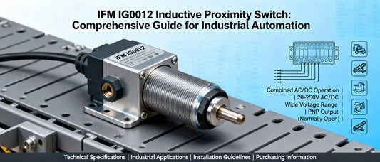 IFM IG0012 Inductive Proximity Switch: Comprehensive Guide for Industrial Automation