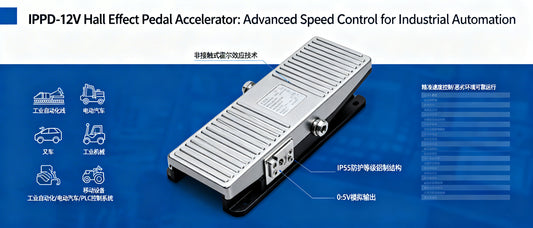 IPPD-12V Hall Effect Pedal Accelerator: Advanced Speed Control for Industrial Automation