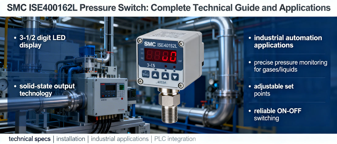 SMC ISE400162L Pressure Switch: Complete Technical Guide and Applications