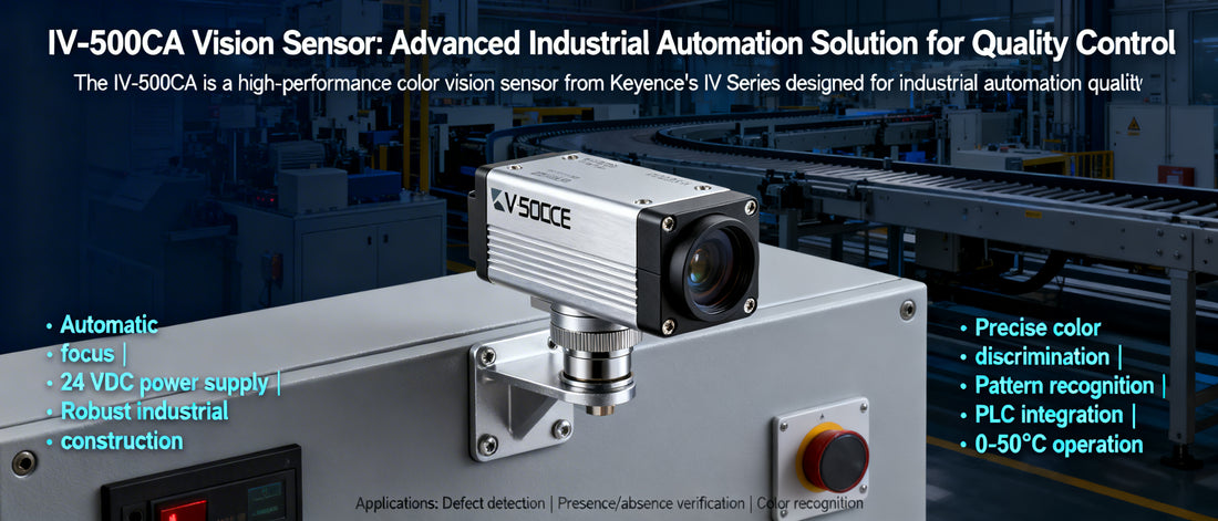 IV-500CA Vision Sensor: Advanced Industrial Automation Solution for Quality Control