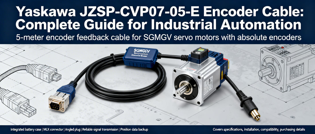 Yaskawa JZSP-CVP07-05-E Encoder Cable: Complete Guide for Industrial Automation