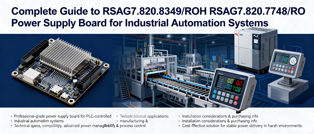 Complete Guide to RSAG7.820.8349/ROH RSAG7.820.7748/RO Power Supply Board for Industrial Automation Systems