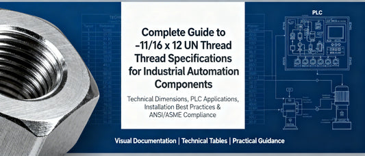 Complete Guide to -11/16 x 12 UN Thread Specifications for Industrial Automation Components