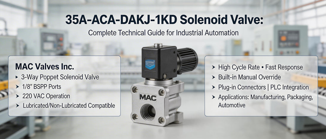 35A-ACA-DAKJ-1KD Solenoid Valve: Complete Technical Guide for Industrial Automation