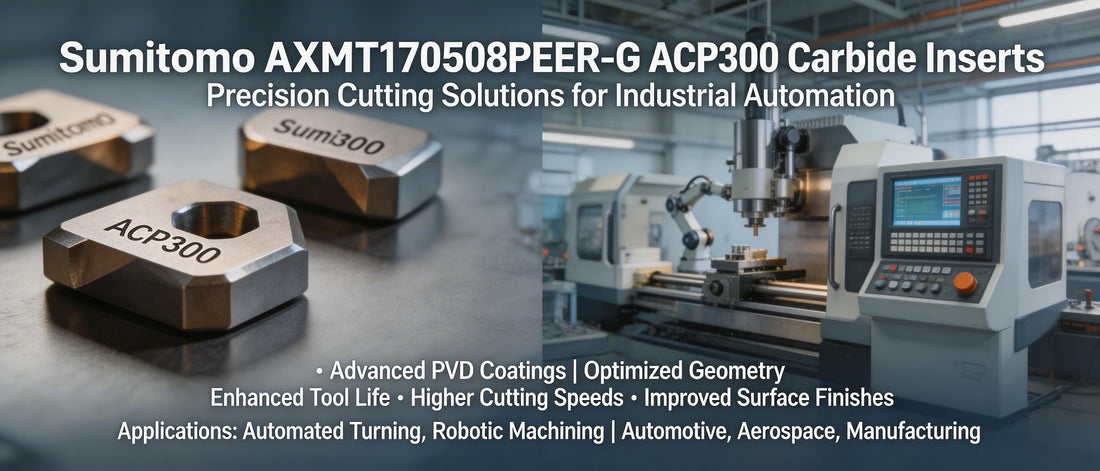 Sumitomo AXMT170508PEER-G ACP300 Carbide Inserts: Precision Cutting Solutions for Industrial Automation
