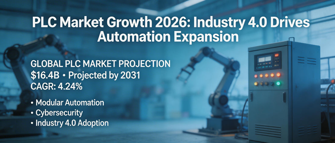 PLC Market Growth 2026: Industry 4.0 Drives Automation Expansion