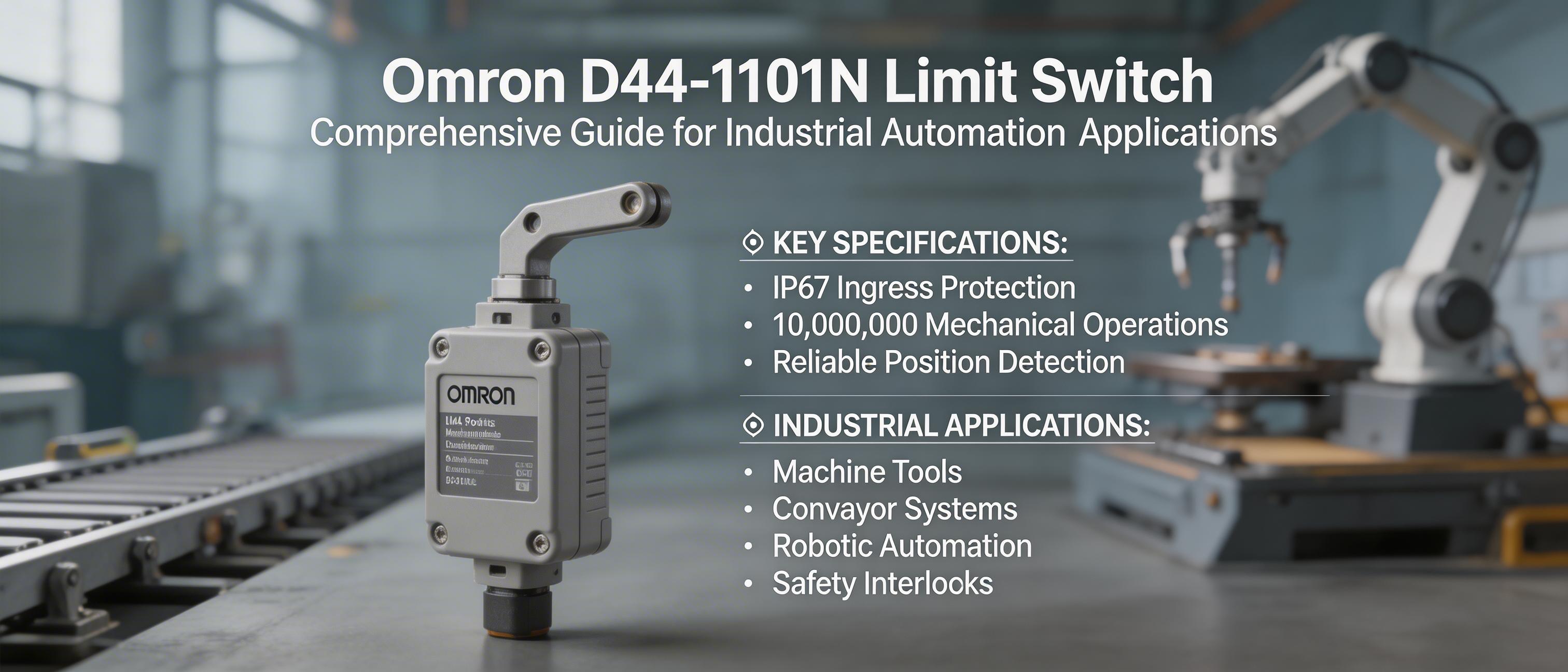 Omron D4A-1101N Limit Switch: Comprehensive Guide for Industrial Autom