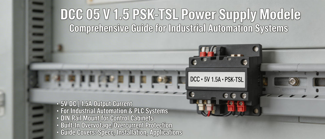 DCC 05 V 1.5 PSK-TSL Power Supply Module: Comprehensive Guide for Industrial Automation Systems