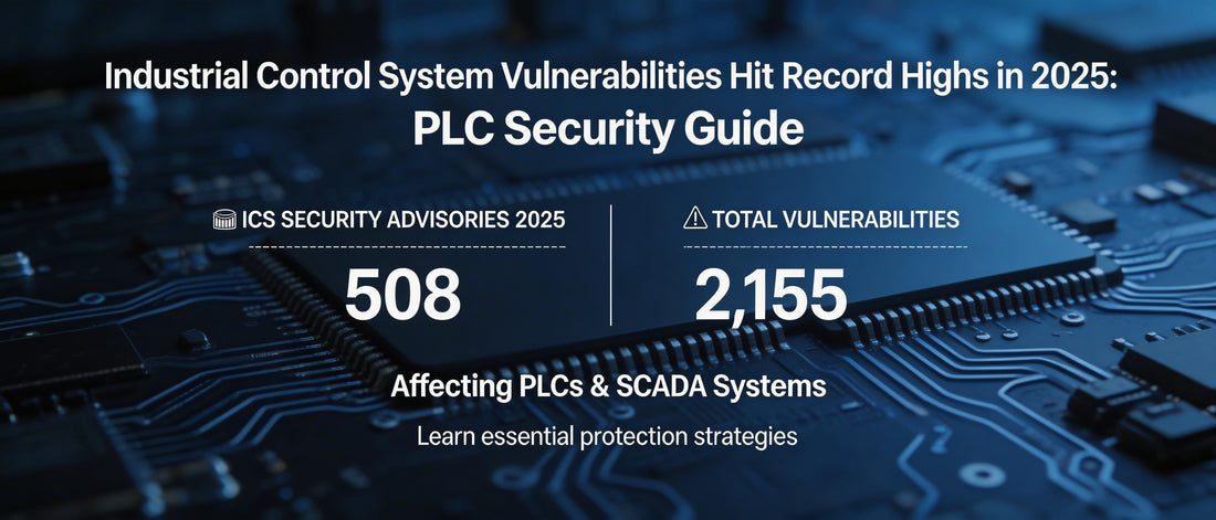 Industrial Control System Vulnerabilities Hit Record Highs in 2025: PLC Security Guide