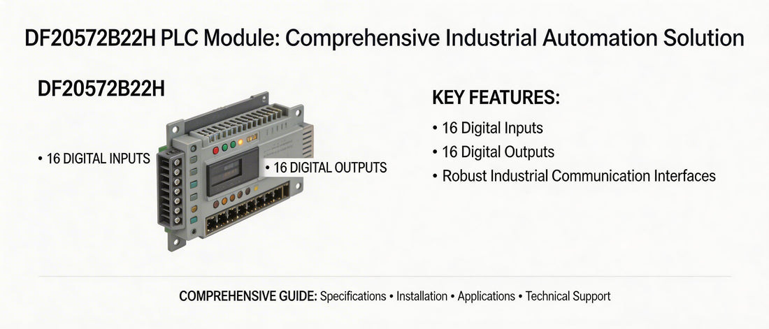 DF20572B22H PLC Module: Comprehensive Industrial Automation Solution