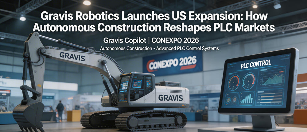Gravis Robotics Launches US Expansion: How Autonomous Construction Reshapes PLC Markets