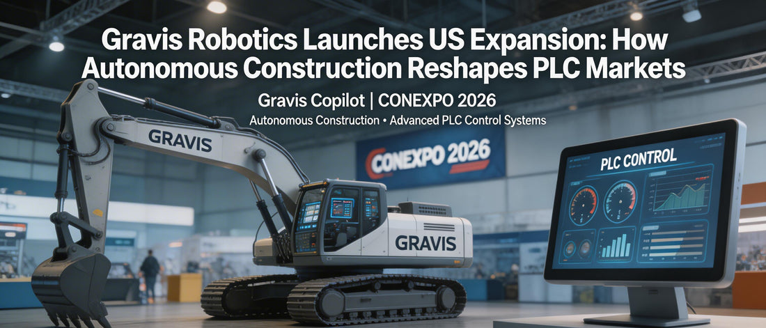 Gravis Robotics Launches US Expansion: How Autonomous Construction Reshapes PLC Markets