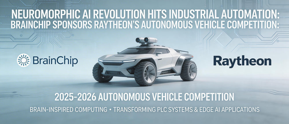 Neuromorphic AI Revolution Hits Industrial Automation: BrainChip Sponsors Raytheon's Autonomous Vehicle Competition