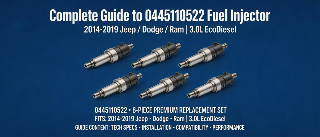 Complete Guide to 0445110522 Fuel Injector for 2014-2019 Jeep/Dodge/Ram 3.0L EcoDiesel