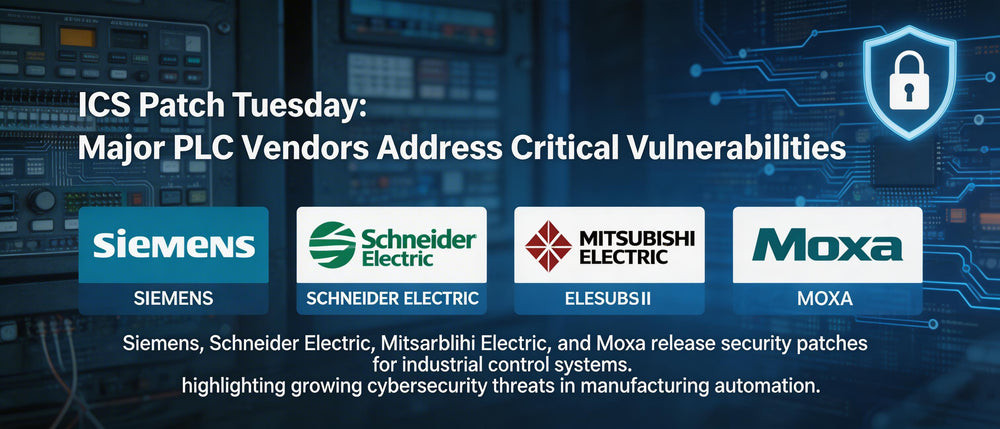 ICS Patch Tuesday: Major PLC Vendors Address Critical Vulnerabilities