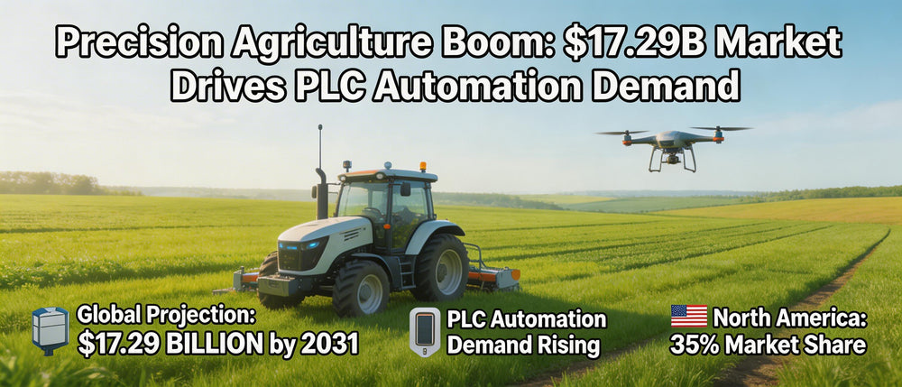 Precision Agriculture Boom: $17.29B Market Drives PLC Automation Demand