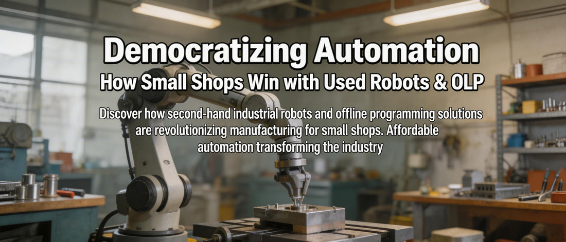 Democratizing Automation: How Small Shops Win with Used Robots & OLP