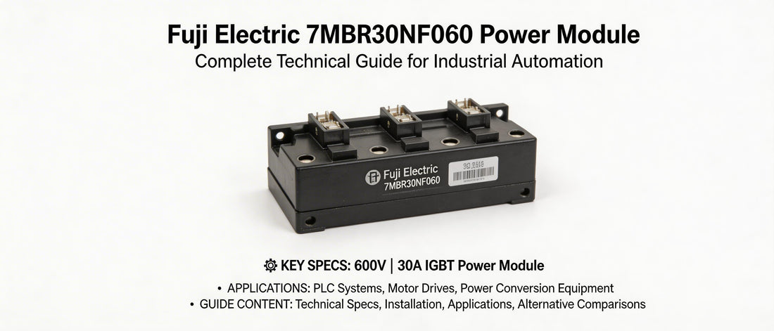 Fuji Electric 7MBR30NF060 Power Module: Complete Technical Guide for Industrial Automation