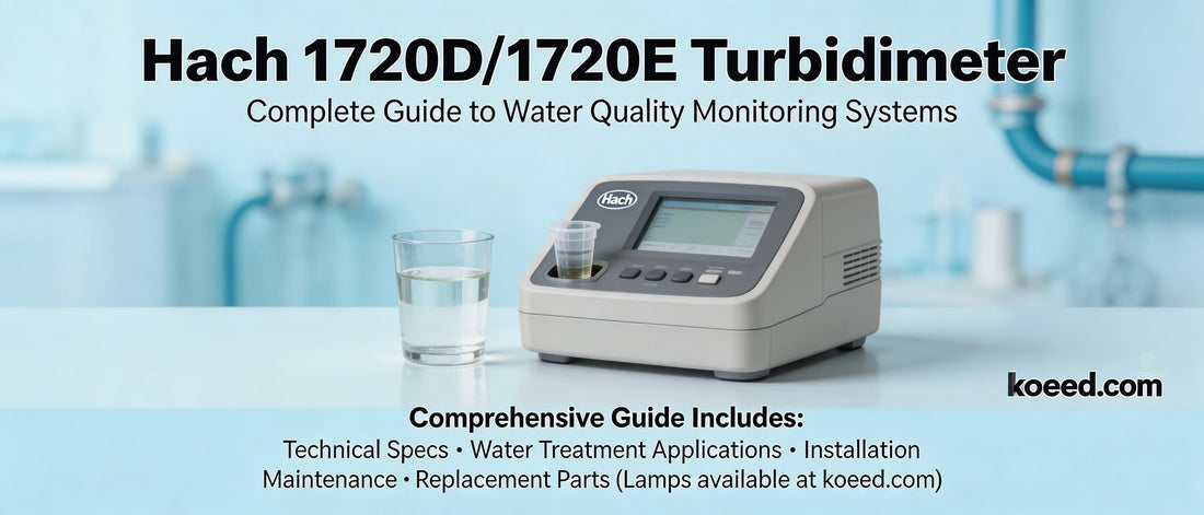 Hach 1720D/1720E Turbidimeter: Complete Guide to Water Quality Monitoring Systems