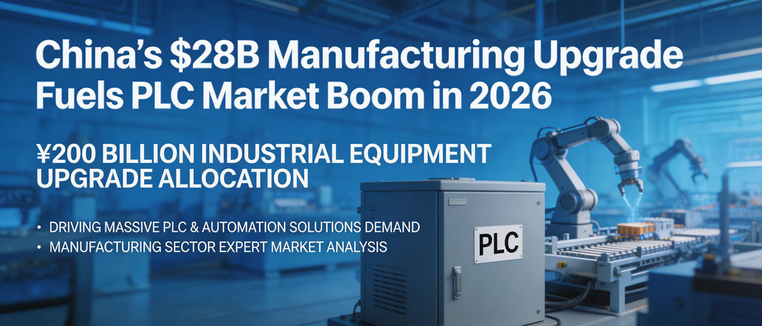 China's $28B Manufacturing Upgrade Fuels PLC Market Boom in 2026