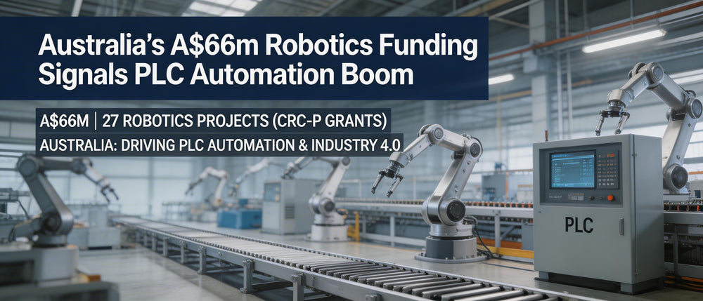 Australia's A$66m Robotics Funding Signals PLC Automation Boom
