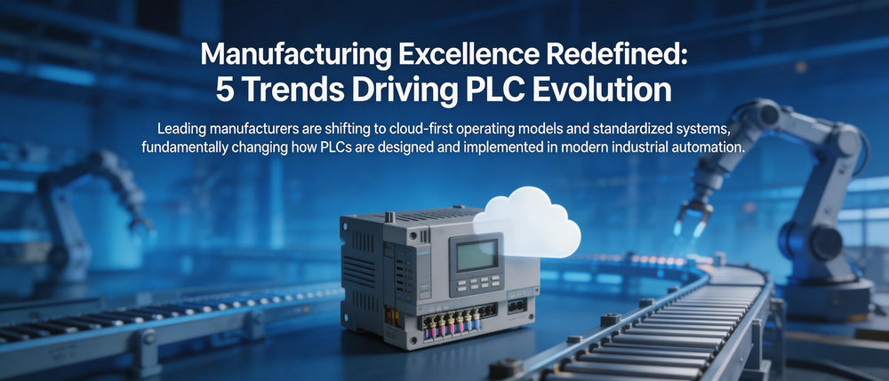 Manufacturing Excellence Redefined: 5 Trends Driving PLC Evolution