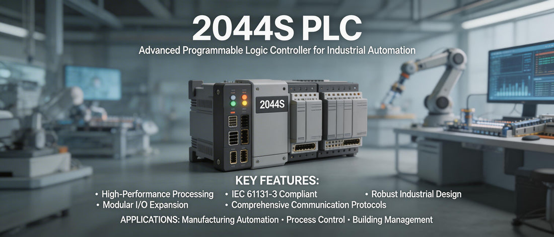 2044S PLC: Advanced Programmable Logic Controller for Industrial Automation