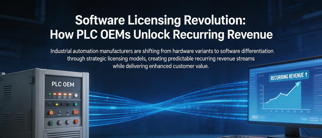 Software Licensing Revolution: How PLC OEMs Unlock Recurring Revenue
