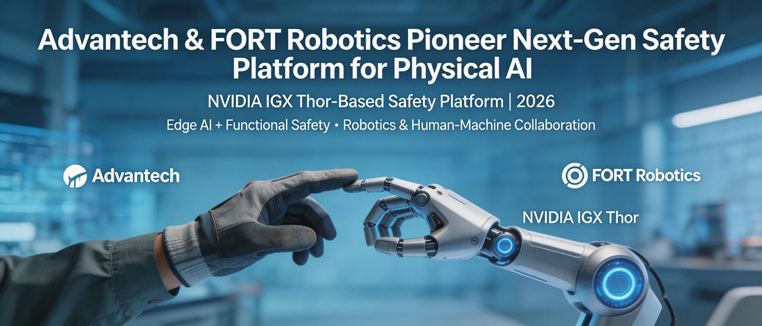 Advantech & FORT Robotics Pioneer Next-Gen Safety Platform for Physical AI