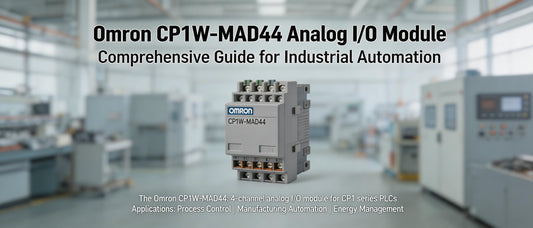 Omron CP1W-MAD44 Analog I/O Module: Comprehensive Guide for Industrial Automation