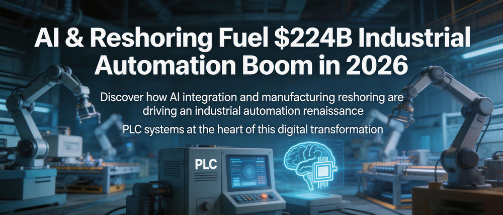 AI & Reshoring Fuel $224B Industrial Automation Boom in 2026