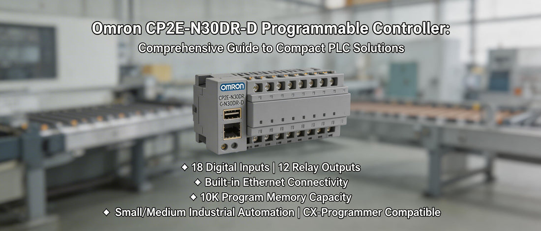 Omron CP2E-N30DR-D Programmable Controller: Comprehensive Guide to Compact PLC Solutions