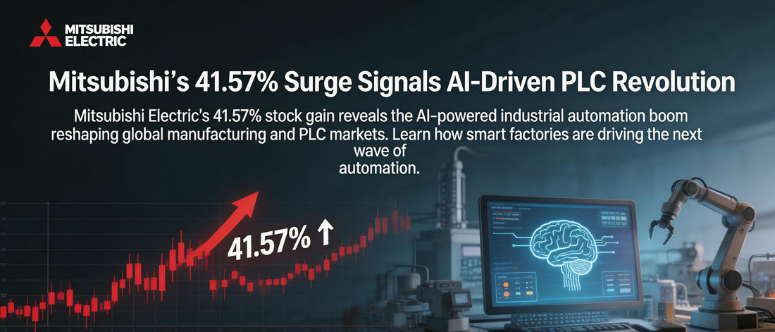 Mitsubishi's 41.57% Surge Signals AI-Driven PLC Revolution