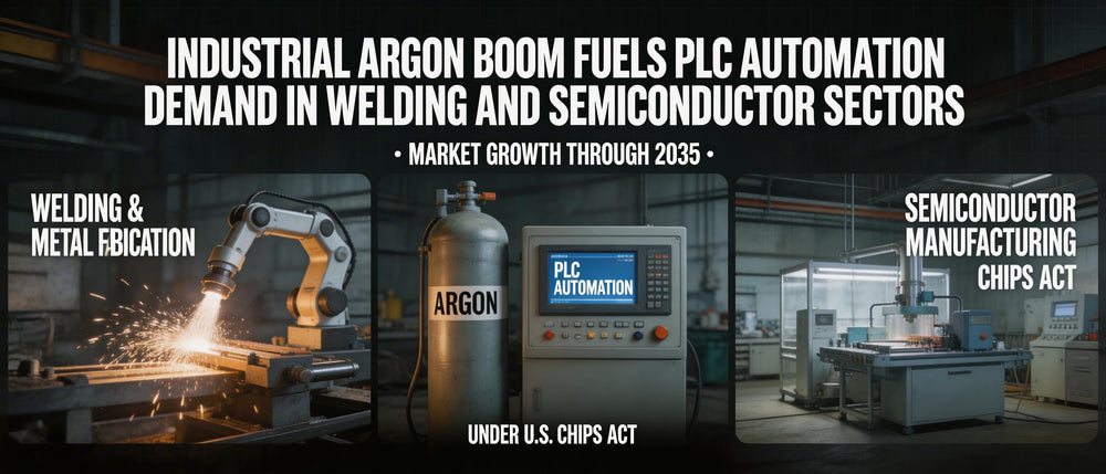 Industrial Argon Boom Fuels PLC Automation Demand in Welding and Semiconductor Sectors