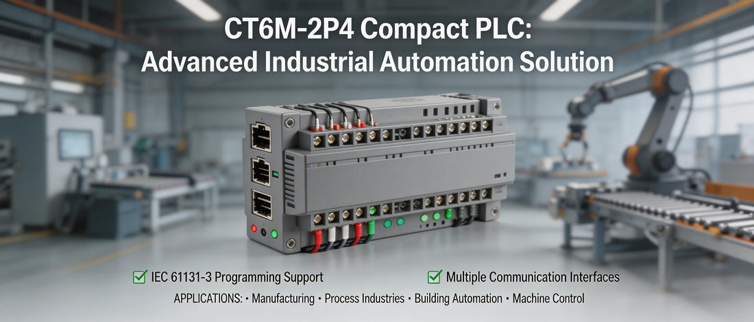 CT6M-2P4 Compact PLC: Advanced Industrial Automation Solution